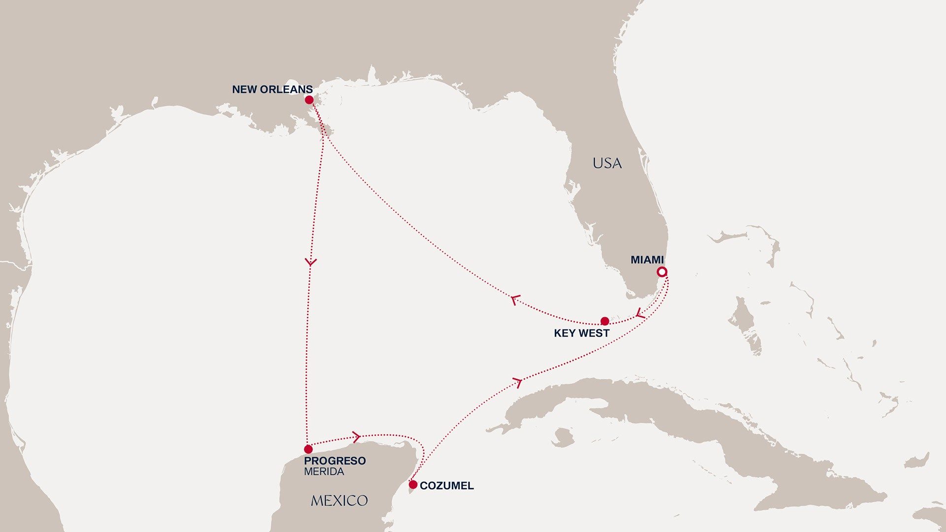 gay-luxus-kreuzfahrt-karibik-miami-nach-miami-exolora-journeys route-reise-gay-luxus-kreuzfahrt-karibik-miami-nach-miami-exolora-journeys
