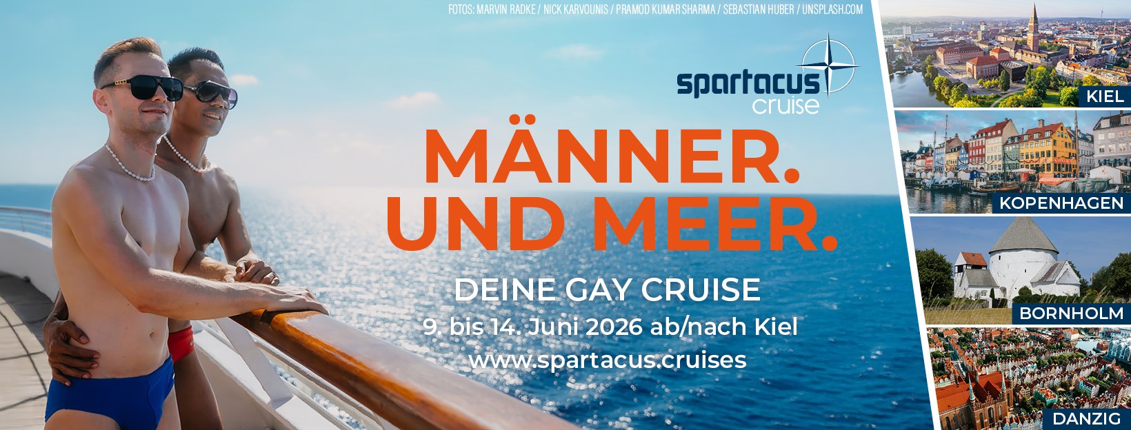 spartacus-gay-cruise-ostsee-lgbtqia+-urlaub-schiff-strand-städte-meer-dänemark-polen-deutschland-reise-kreuzfahrt