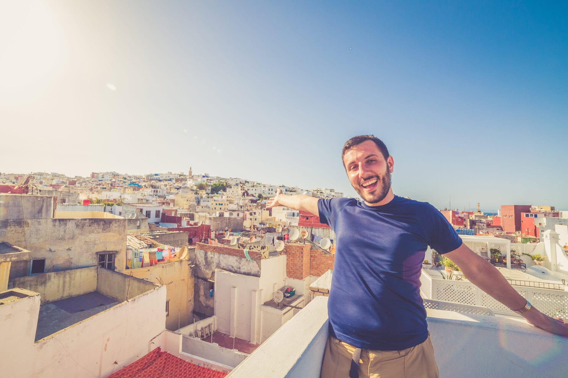 gay-tourist-selfie-tanger-marokko-spartcus-cruise-urlaub